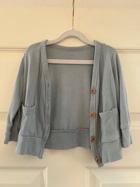 Kyte baby 6-12m soft blue cardigan